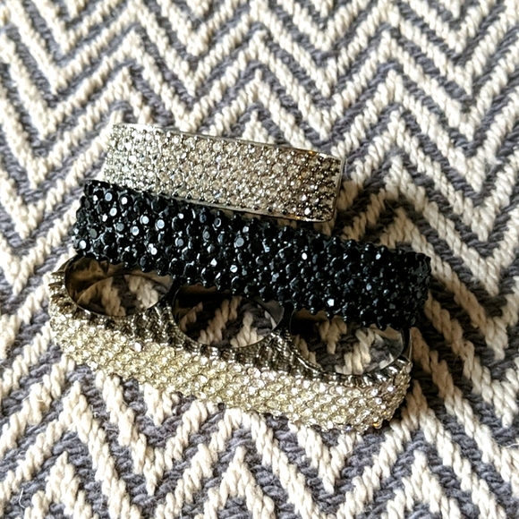 Stack of gemstone rings (knuckle rings) - Picture 3 of 5